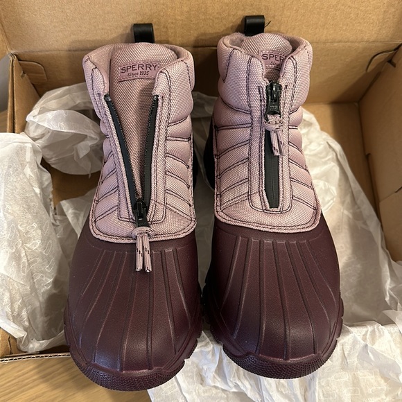 Sperry Women’s Duck Float Zip Up Boot (Sz 8) NEW IN BOX/NEVER WORN - Picture 6 of 10